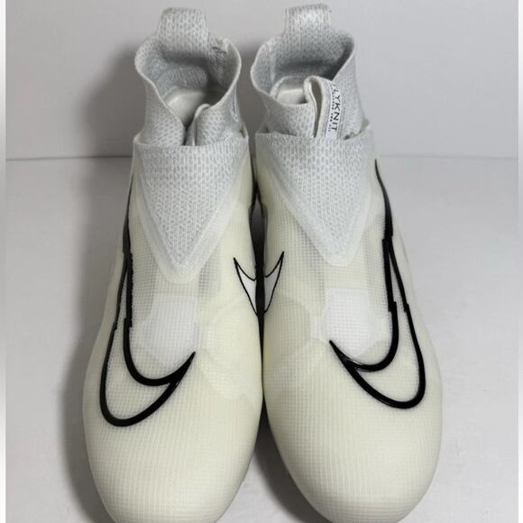 Nike Alpha Menace Elite 3 Football Cleats Size 13 White DM1792-109 Platinum - Picture 2 of 5